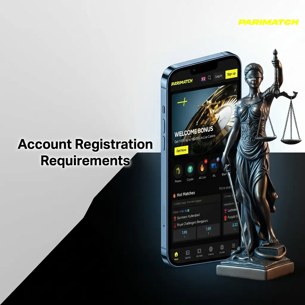 Parimatch Tier 2 registration eligibility criteria for Indian players including age, identity, and compliance requirements
