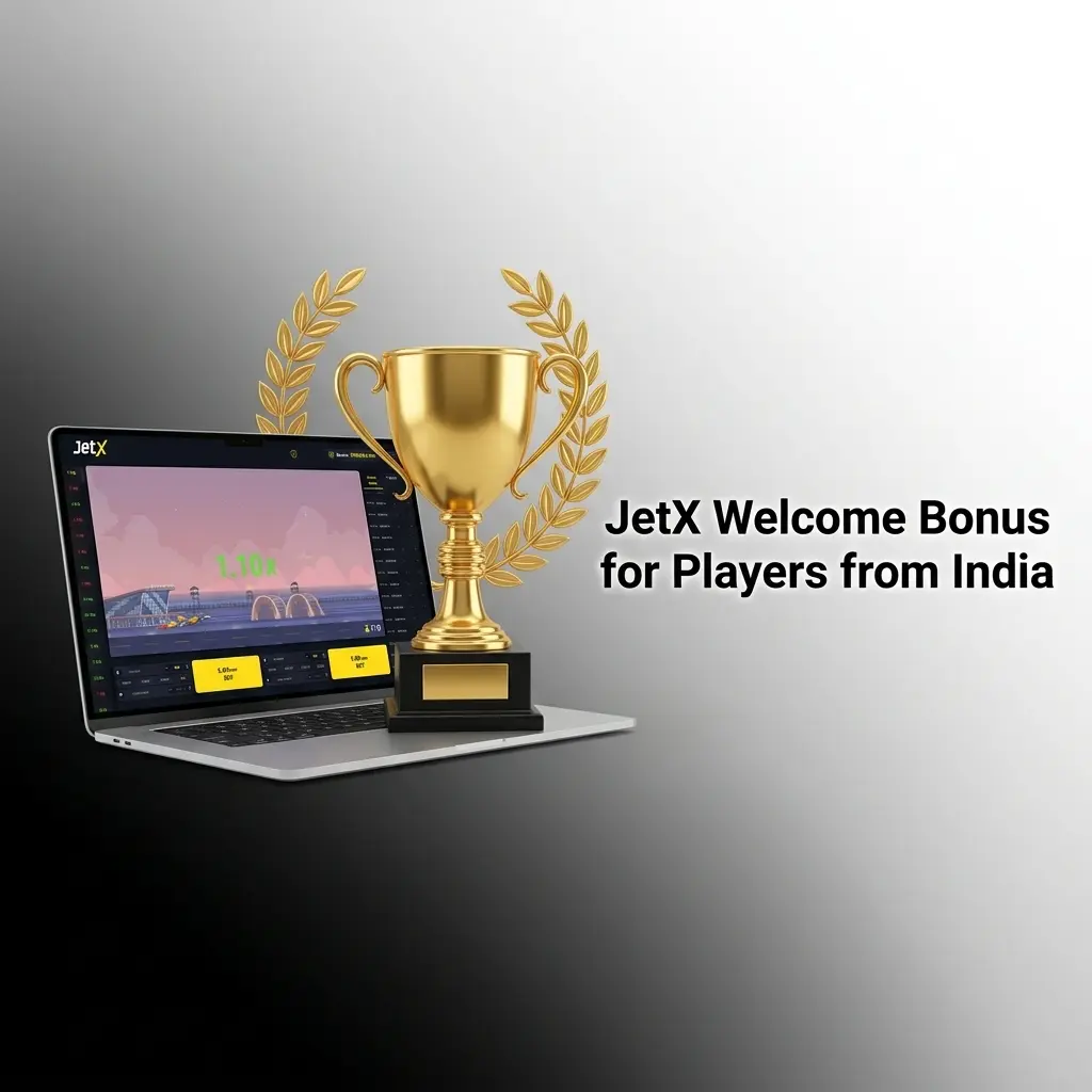 Parimatch JetX welcome bonus options for Indian players showing up to 1,05,000 INR rewards across casino and sports