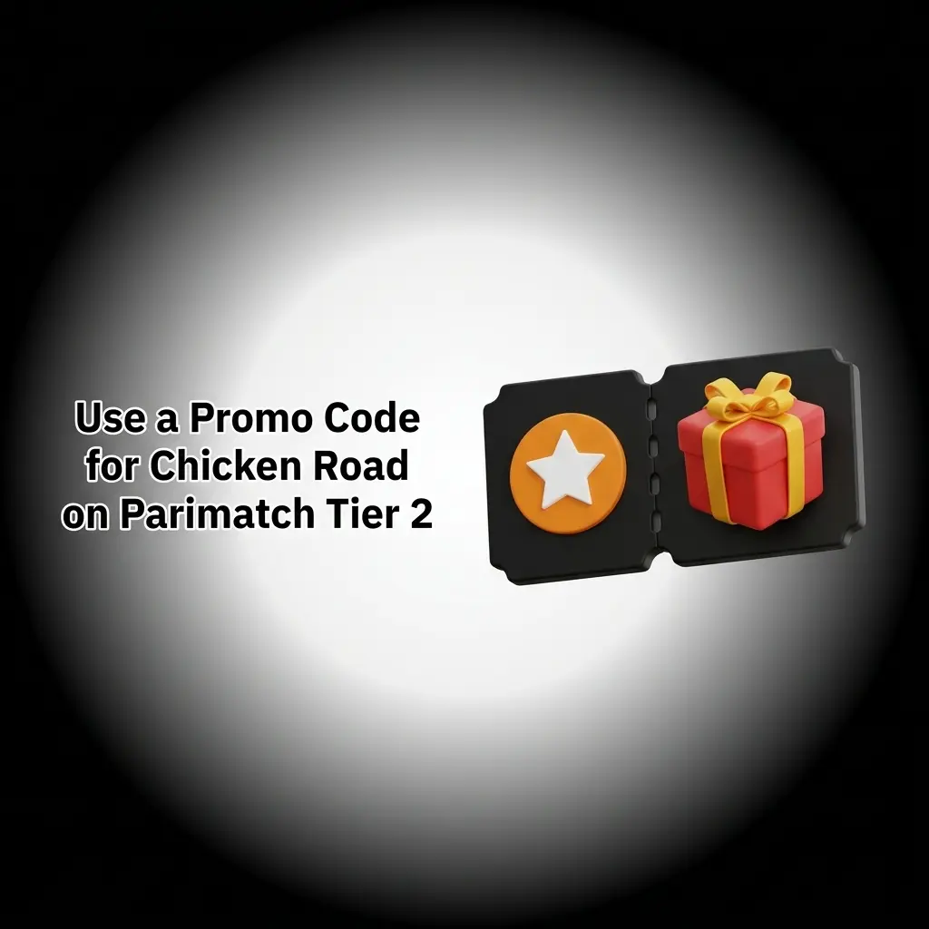 Parimatch Tier 2 promo code PMBIG2025 entry field for Chicken Road bonus activation during registration