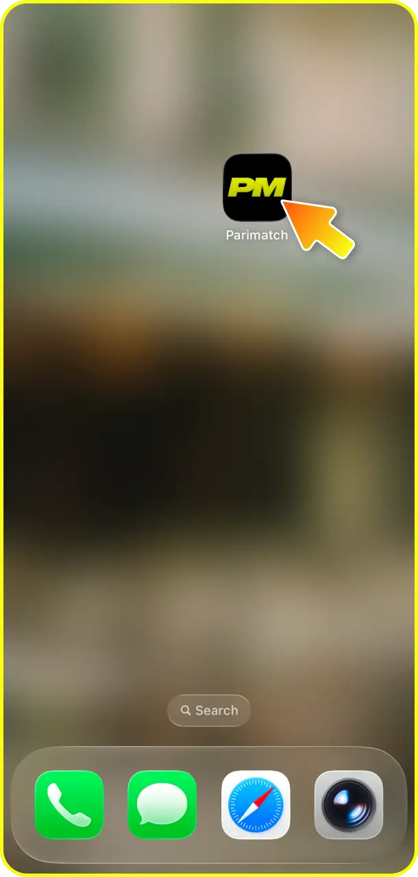 Launch the PWA utility directly to enjoy full features of the Parimatch app.